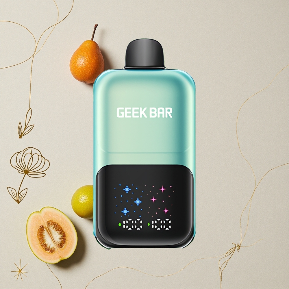 Menta Fresca Ghiaccio GEEK BAR 2GO Two Series 50000 Puff Schermo Interattivo e 20mL Capacità all'ingrosso Italia