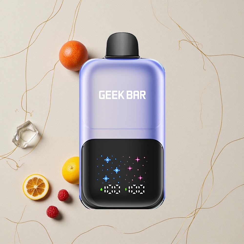 Misto di Bacche Ghiaccio GEEK BAR 2GO Two Series 50000 Puff Schermo Interattivo all'ingrosso Italia