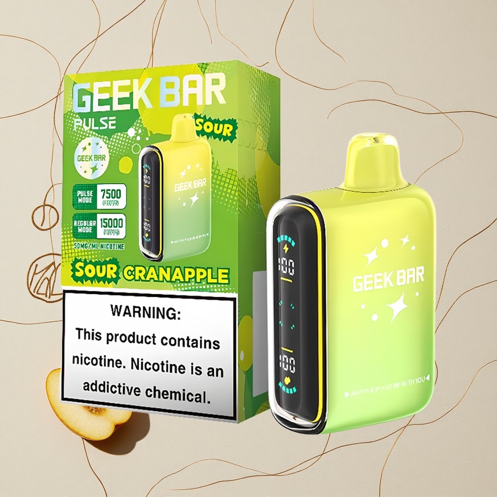 Acido GEEK BAR Pulse 15000 Puffs 16ML Capacità E-Liquido all'ingrosso Italia