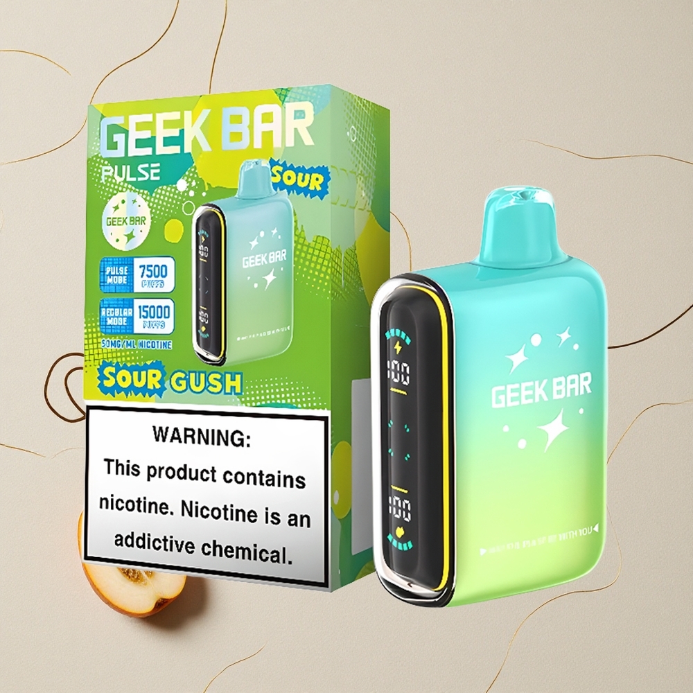 Acido GEEK BAR Pulse 15000 Puffs 16ML Capacità E-Liquido all'ingrosso Italia