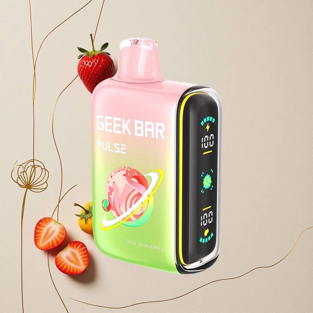Acido GEEK BAR Pulse 15000 Puffs 16ML Capacità E-Liquido all'ingrosso Italia