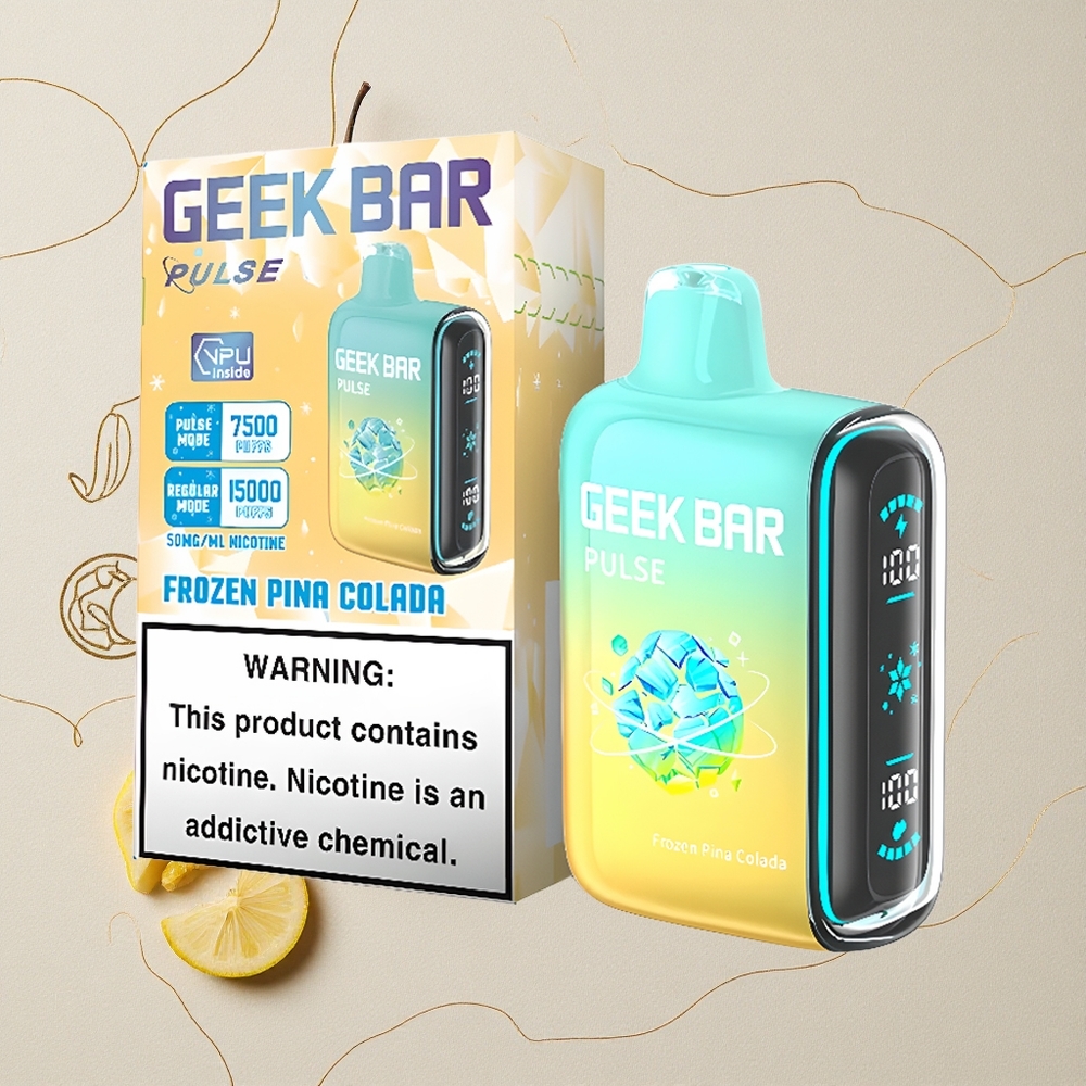 Gelato GEEK BAR Pulse 15000 Puffs Capacità E-Liquid 16ML all'ingrosso Italia