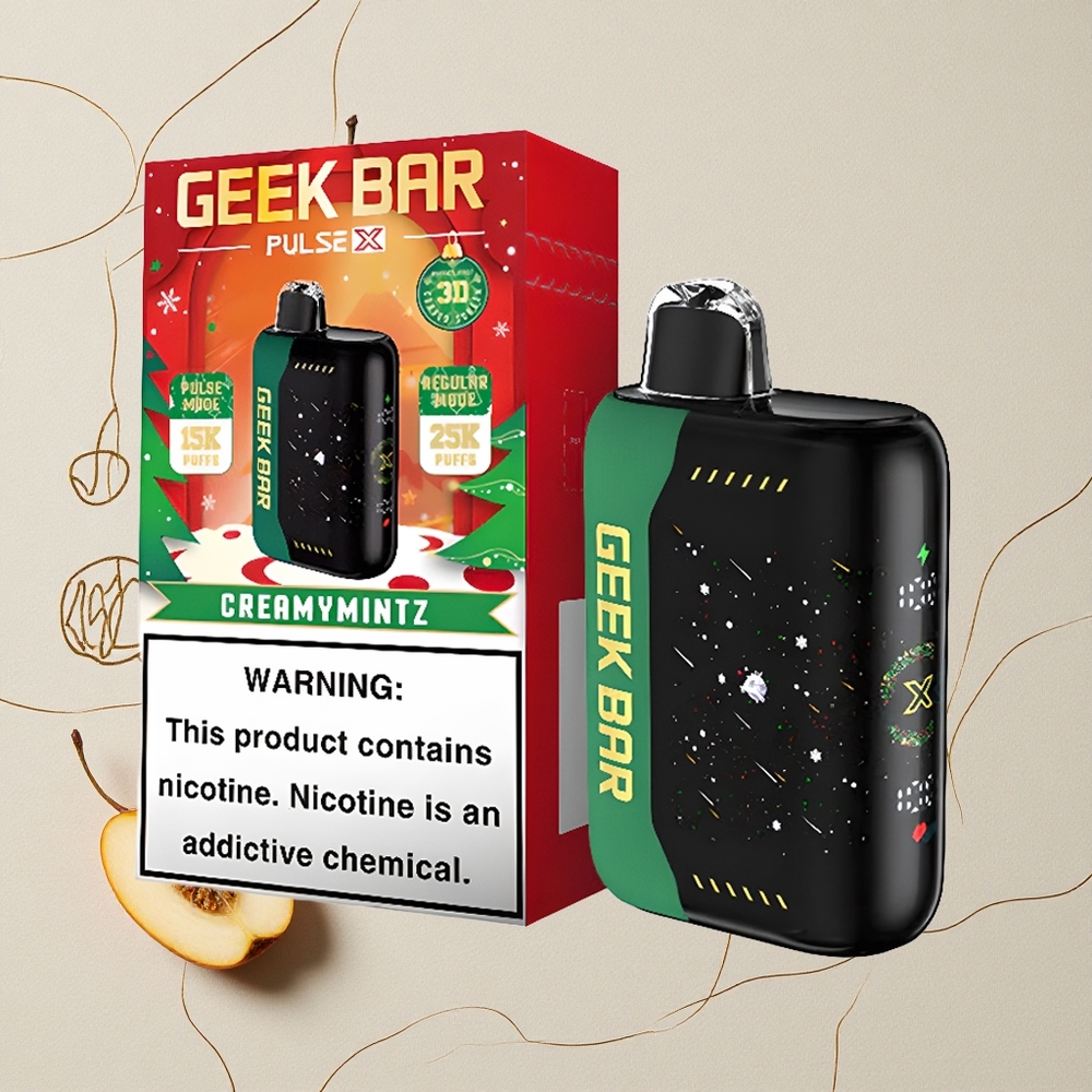 Natalizia GEEK BAR Pulse X 25000 Puff 18mL E-Liquid Pre-riempito all'ingrosso Italia