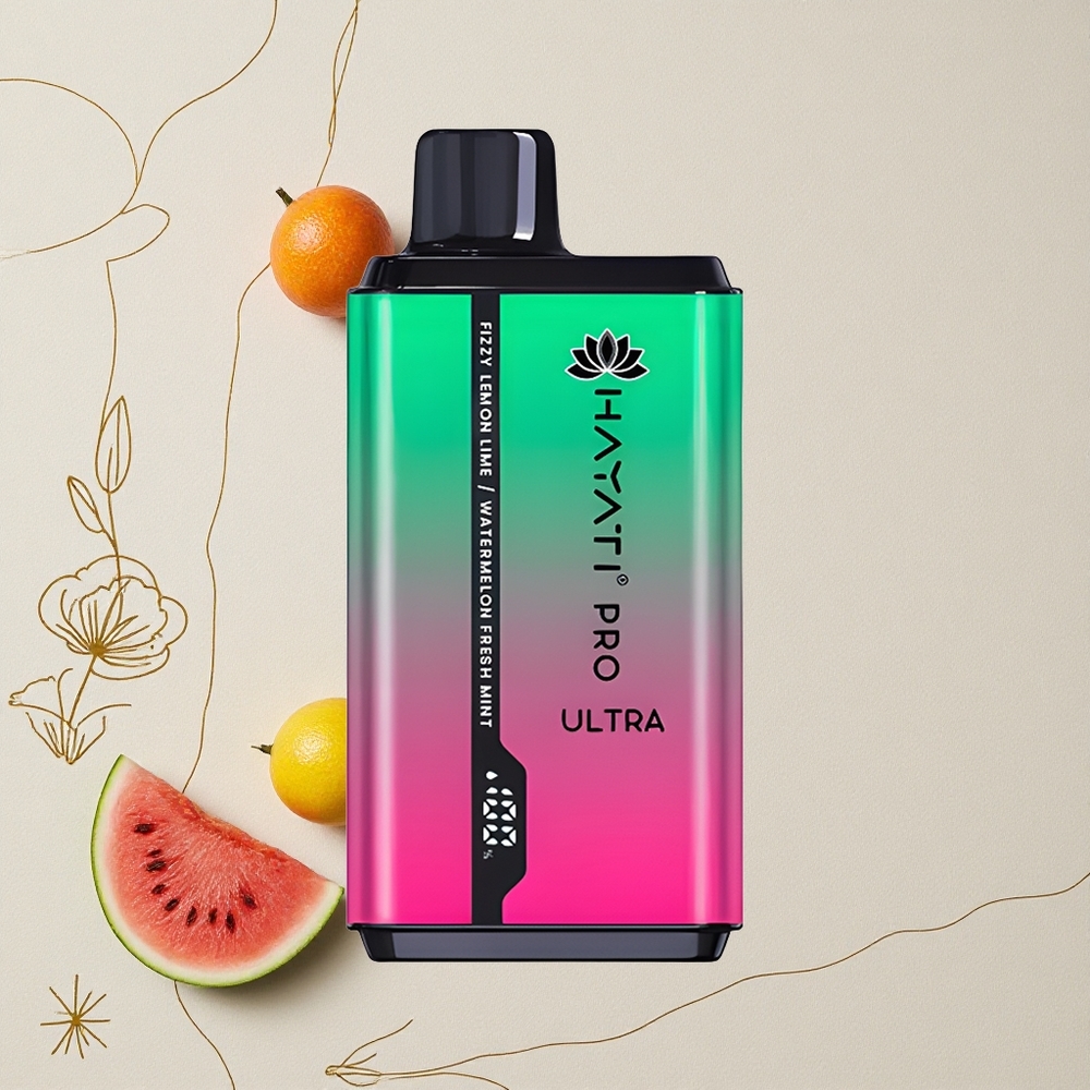 Agrumi Frizzanti Hayati Pro Ultra 15000 Puffs Capacità E-Liquido 2 12ml all'ingrosso Italia