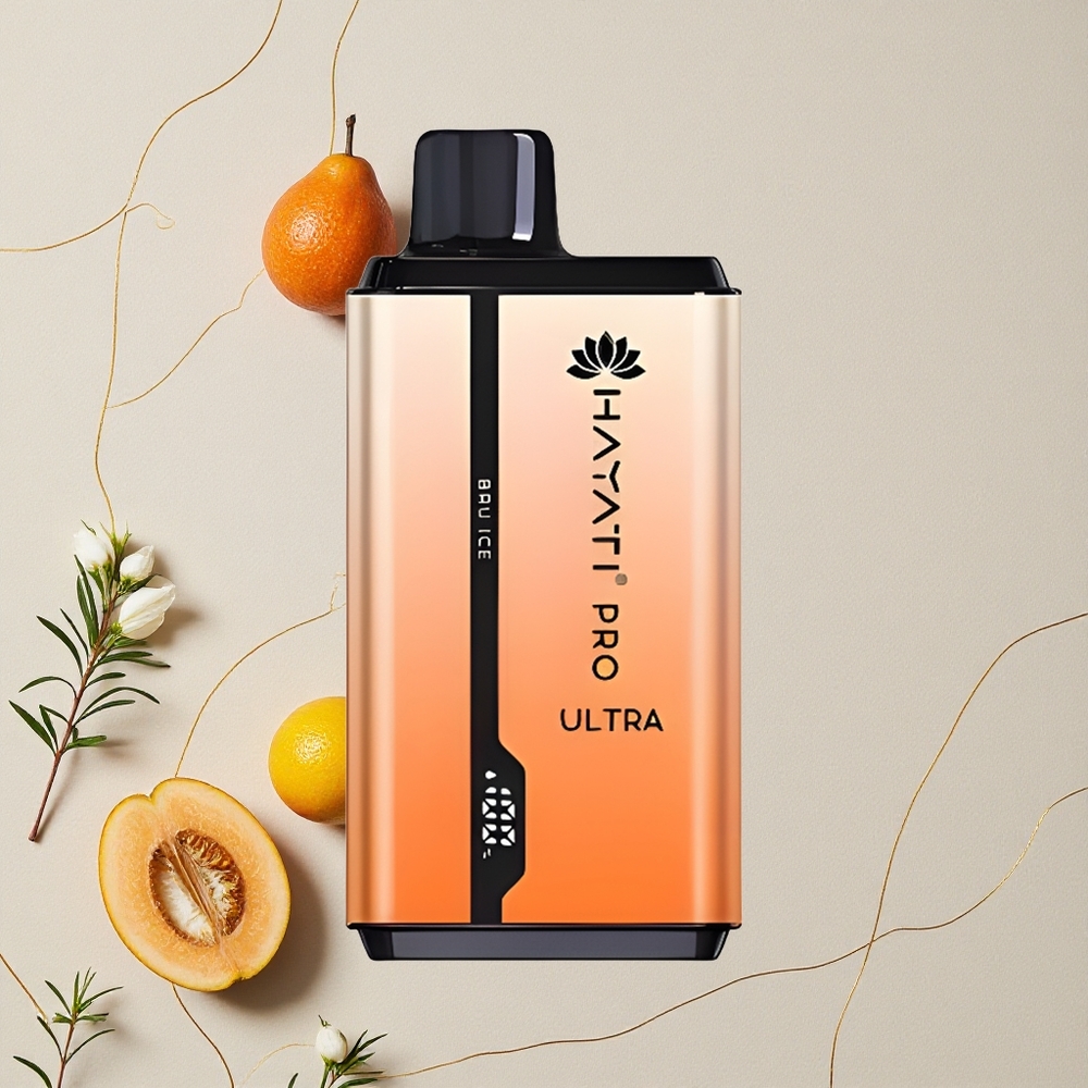 Bru Ghiaccio Hayati Pro Ultra 15000 Puffs Capacità E-Liquida 24ml all'ingrosso Italia