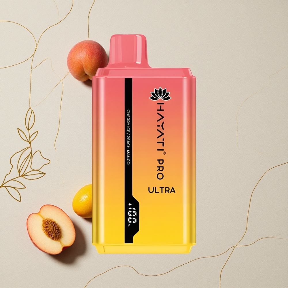 Ciliegia Ghiaccio Hayati Pro Ultra 15000 Puff Capacità E-Liquido 2 12ml all'ingrosso Italia