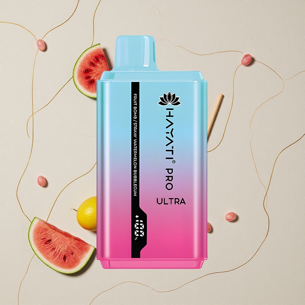 Frutta Bomba Hayati Pro Ultra 15000 Puffs Capacità E-Liquido 2 12ml all'ingrosso Italia