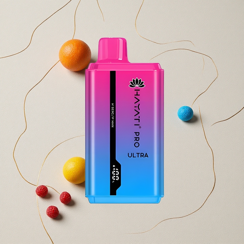 Gommosa Mirtillo Hayati Pro Ultra 15000 Puffs Capacità E-Liquido 2 12ml all'ingrosso Italia