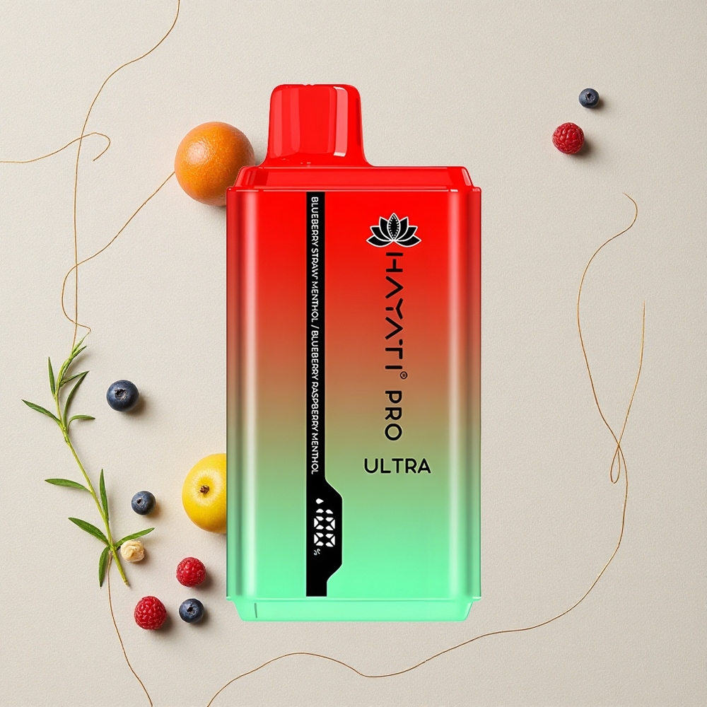 Mirtillo Fragola Mentolo Hayati Pro Ultra 15000 Puffs 2 12ml all'ingrosso Italia