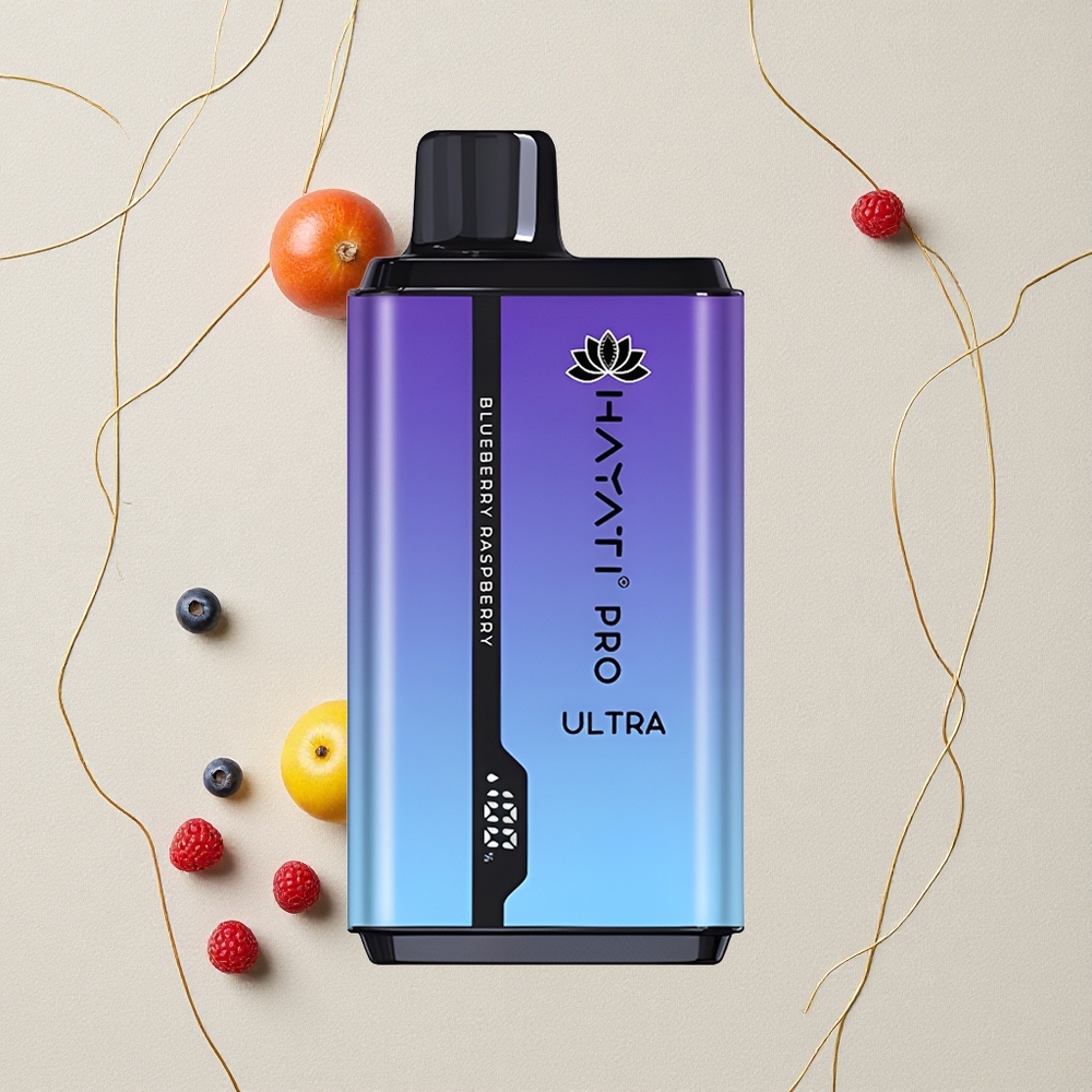 Mirtillo Lampone Hayati Pro Ultra 15000 Puffs 850mAh all'ingrosso Italia