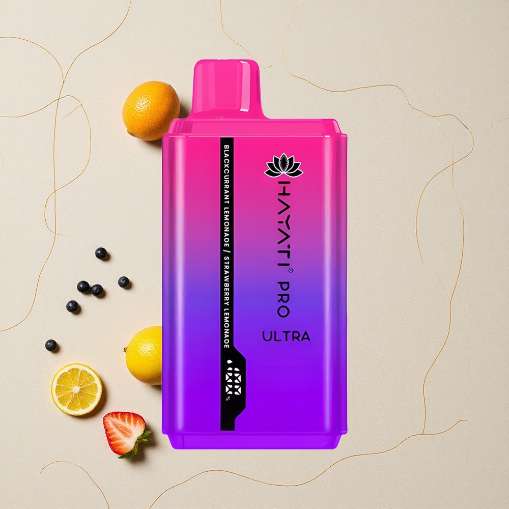 Mirtillo Nero Limonata Fragola Limonata Hayati Pro Ultra 15000 Puffs Capacità E-Liquido 2 12ml all'ingrosso Italia