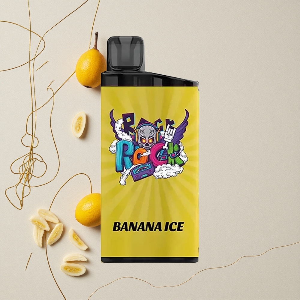 Gelato alla Banana IGET Bar 3500 Puff Capacità della Batteria: 1400 mAh Materiale: PC+ALU all'ingrosso Italia