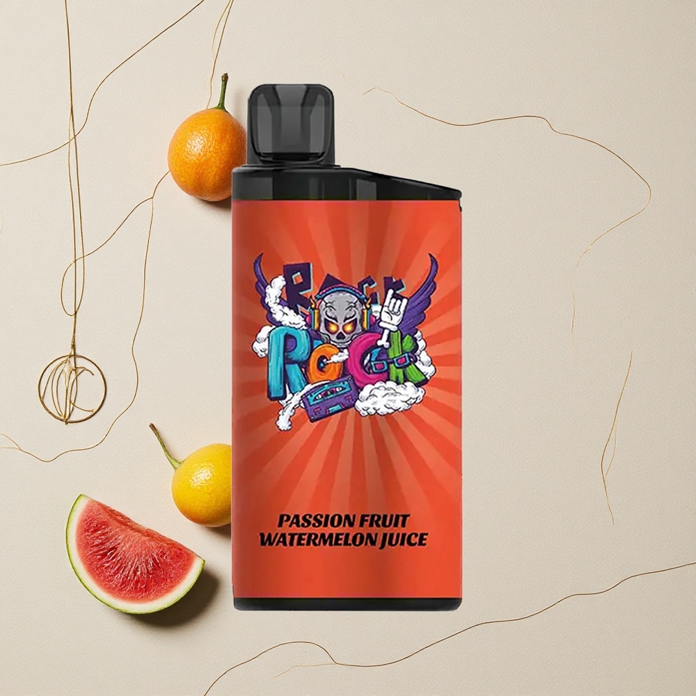 Succo di Frutto della Passione e Anguria IGET Bar Fino a 3500 Puff Capacità della Batteria 1400 mAh all'ingrosso Italia
