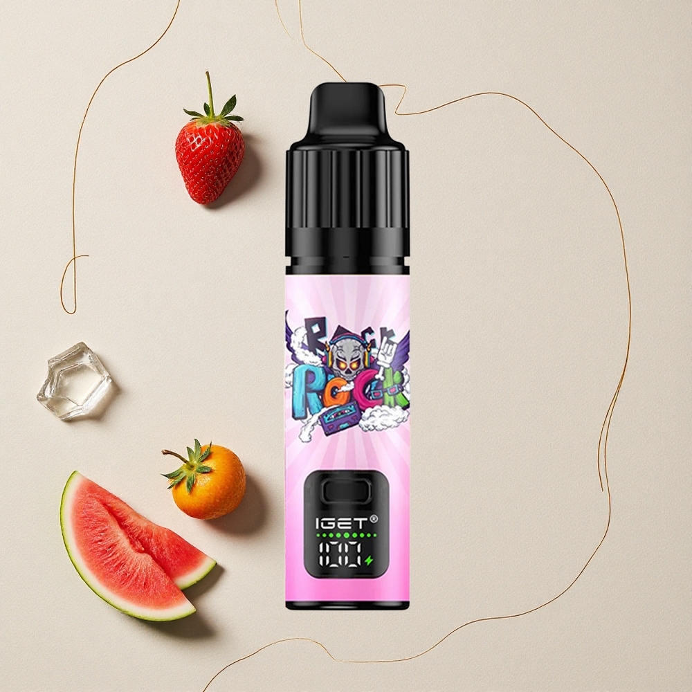 Fragola Anguria Ghiacciata IGET BAR PLUS S3 POD 10000 Puffs 18 ml E-liquid all'ingrosso Italia