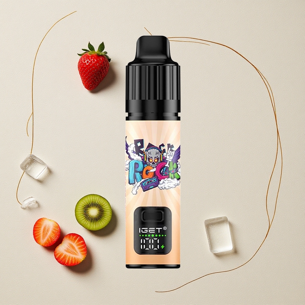 Fragola Kiwi Ghiaccio IGET BAR PLUS S3 POD 10000 Puffs 18 ml Liquido 5% Nicotina all'ingrosso Italia