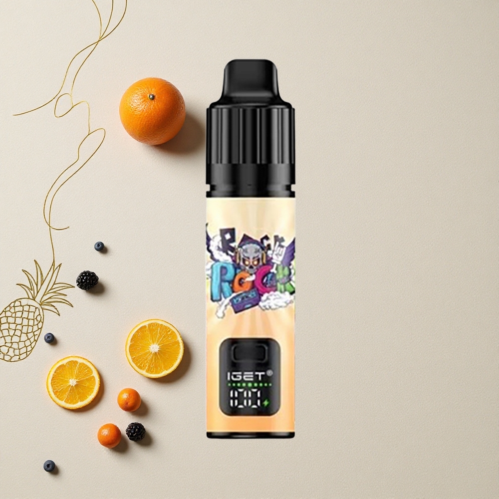 Mora Ananas Arancia IGET BAR PLUS S3 POD 10000 Puffs 18 ml E-liquid all'ingrosso Italia