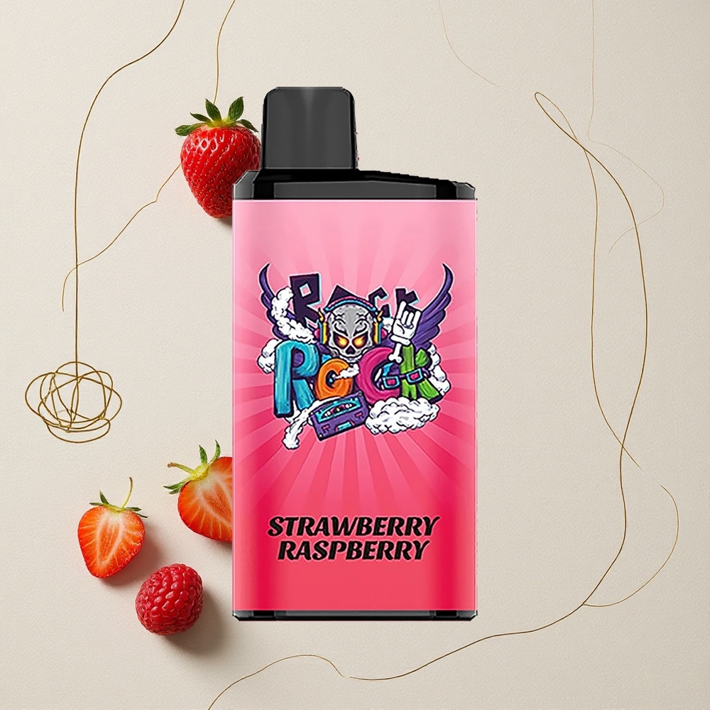 Fragola Lampone IGET Bar Pro 10000 Puffs Capacità della Batteria 2000 mAh all'ingrosso Italia