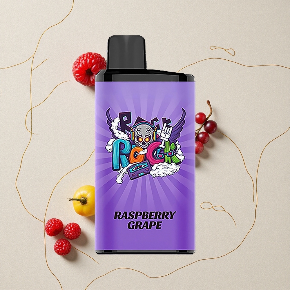 Lampone Uva IGET Bar Pro 10000 Puffs Capacità della Batteria 2000 mAh all'ingrosso Italia