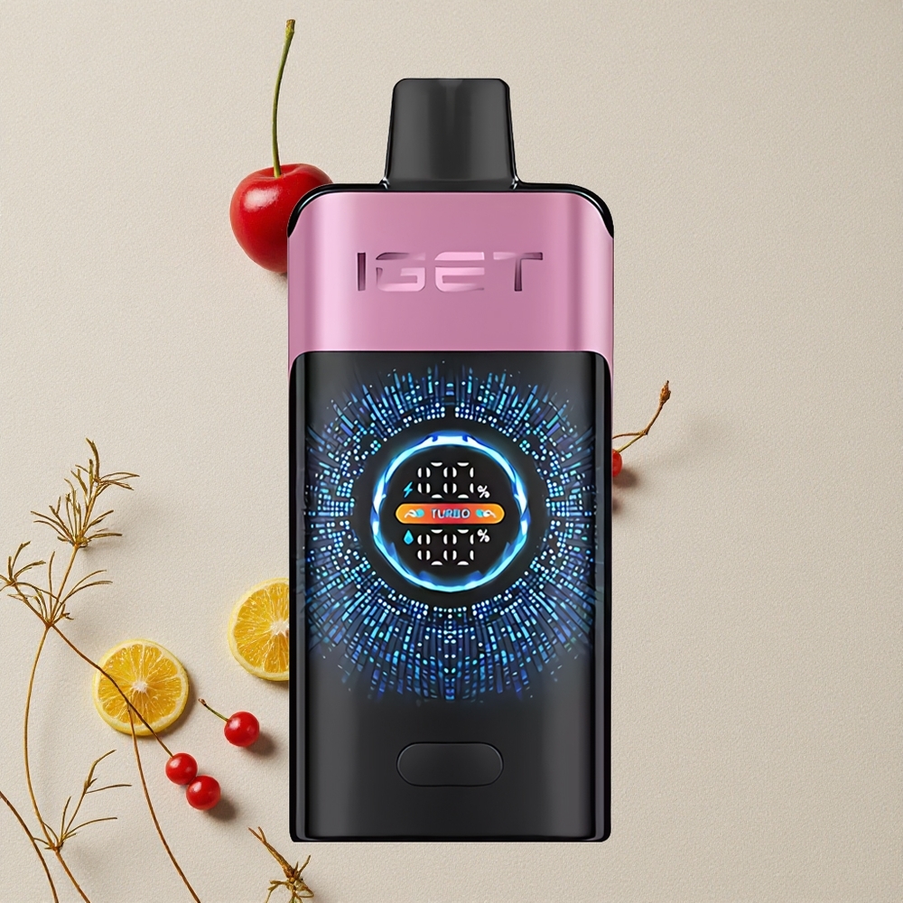 Monster Ciliegia IGET ONE 12000 Puff Schermo Curvo a Colori Grande 2700 mAh Capacità Batteria all'ingrosso Italia