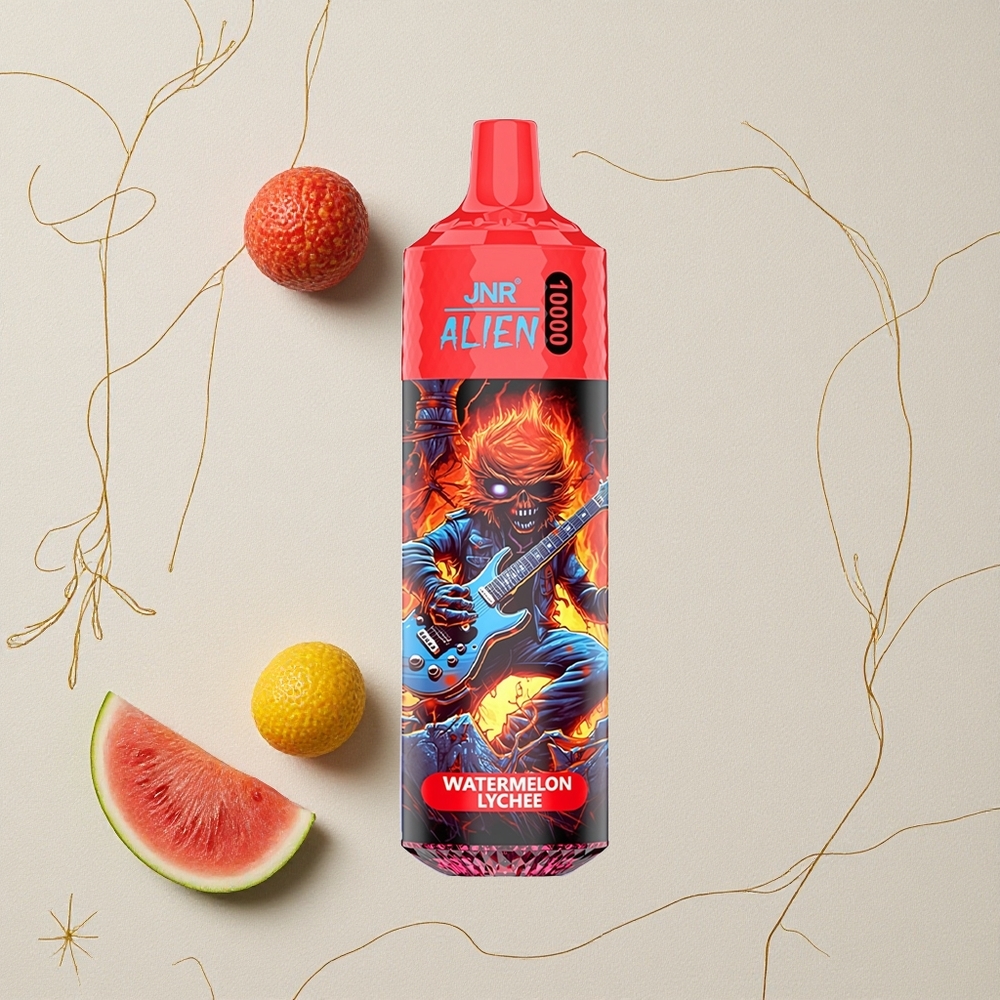 Anguria Litchi JNR Alien 10000 Puffs 20ml E-liquid 850mAh Batteria all'ingrosso Italia