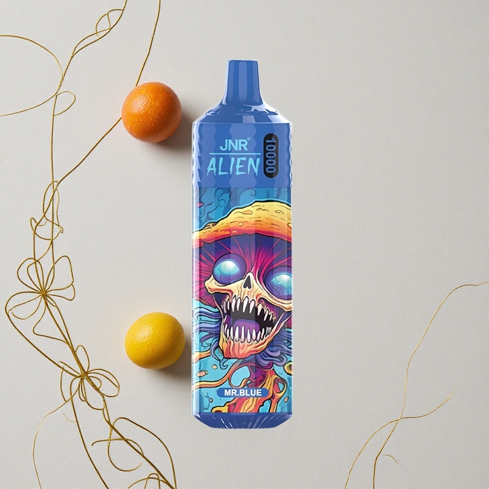 Blu JNR Alien 10000 Puffs Batteria da 850mAh Tipo-C Ricarica Rapida all'ingrosso Italia