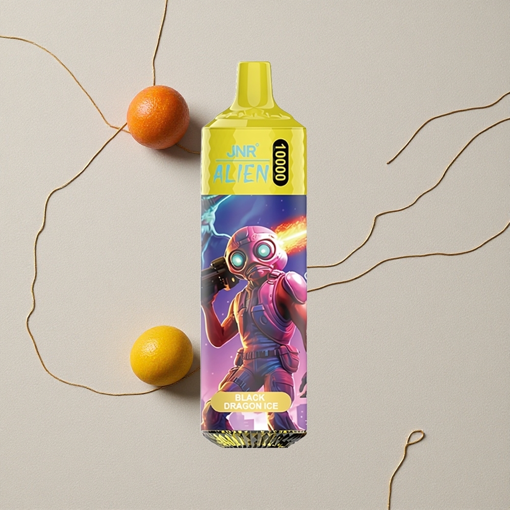 Drago Nero Ghiaccio JNR Alien 10000 Puffs 20ml E-liquid 850mAh Batteria all'ingrosso Italia