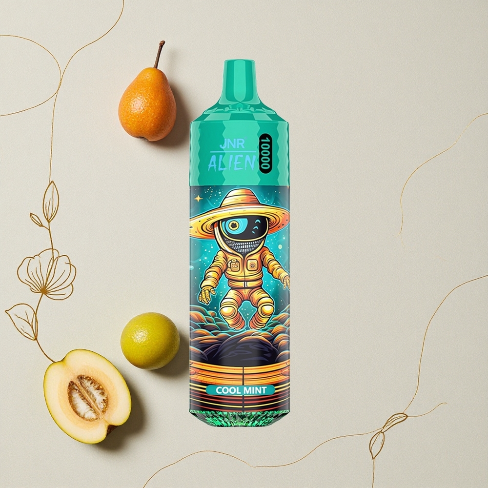 Menta Fresca JNR Alien 10000 Puff Capacità della batteria 850mAh Tipo-C Ricarica Rapida all'ingrosso Italia
