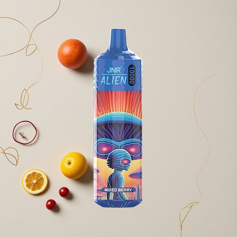 Misto Frutti di Bosco JNR Alien 10000 Puffs Capacità della Batteria 850mAh Tipo-C Ricarica Rapida all'ingrosso Italia