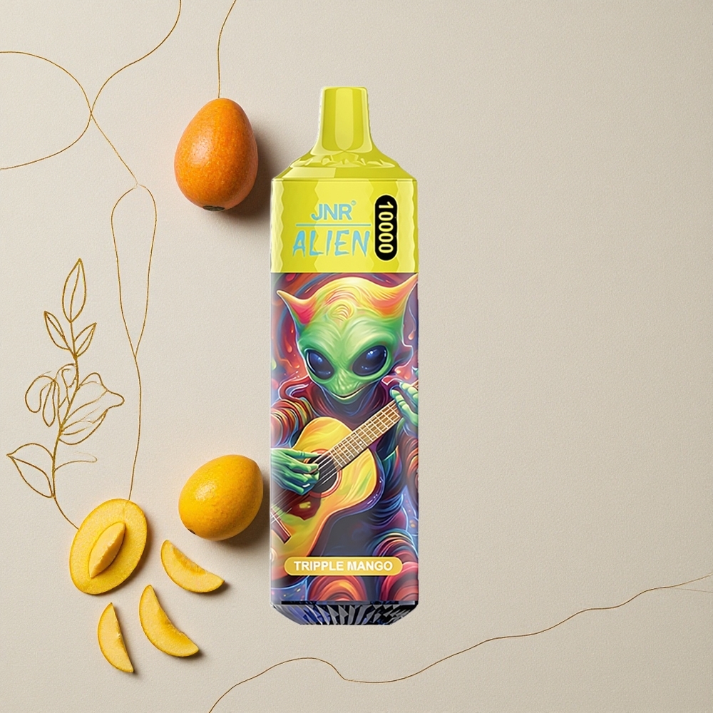 Triplo Mango JNR Alien 10000 Puffs 850mAh Batteria 20ml E-liquid all'ingrosso Italia