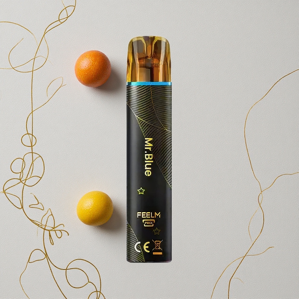 Blu Mr JNR Black&Golden 800 Puff Capacità della Batteria 550mAh all'ingrosso Italia