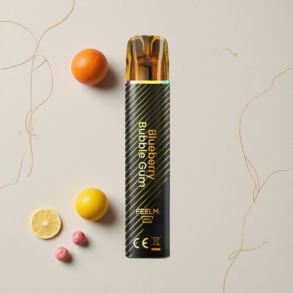Bubble Gum Mirtillo JNR Black&Golden 800 Puff Capacità della Batteria 550mAh all'ingrosso Italia