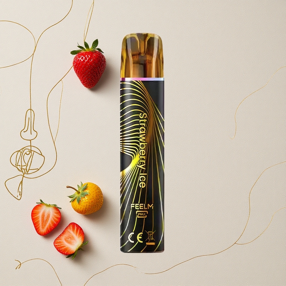 Fragola Ghiaccio JNR Black&Golden 800 Puff Capacità della Batteria 550mAh all'ingrosso Italia