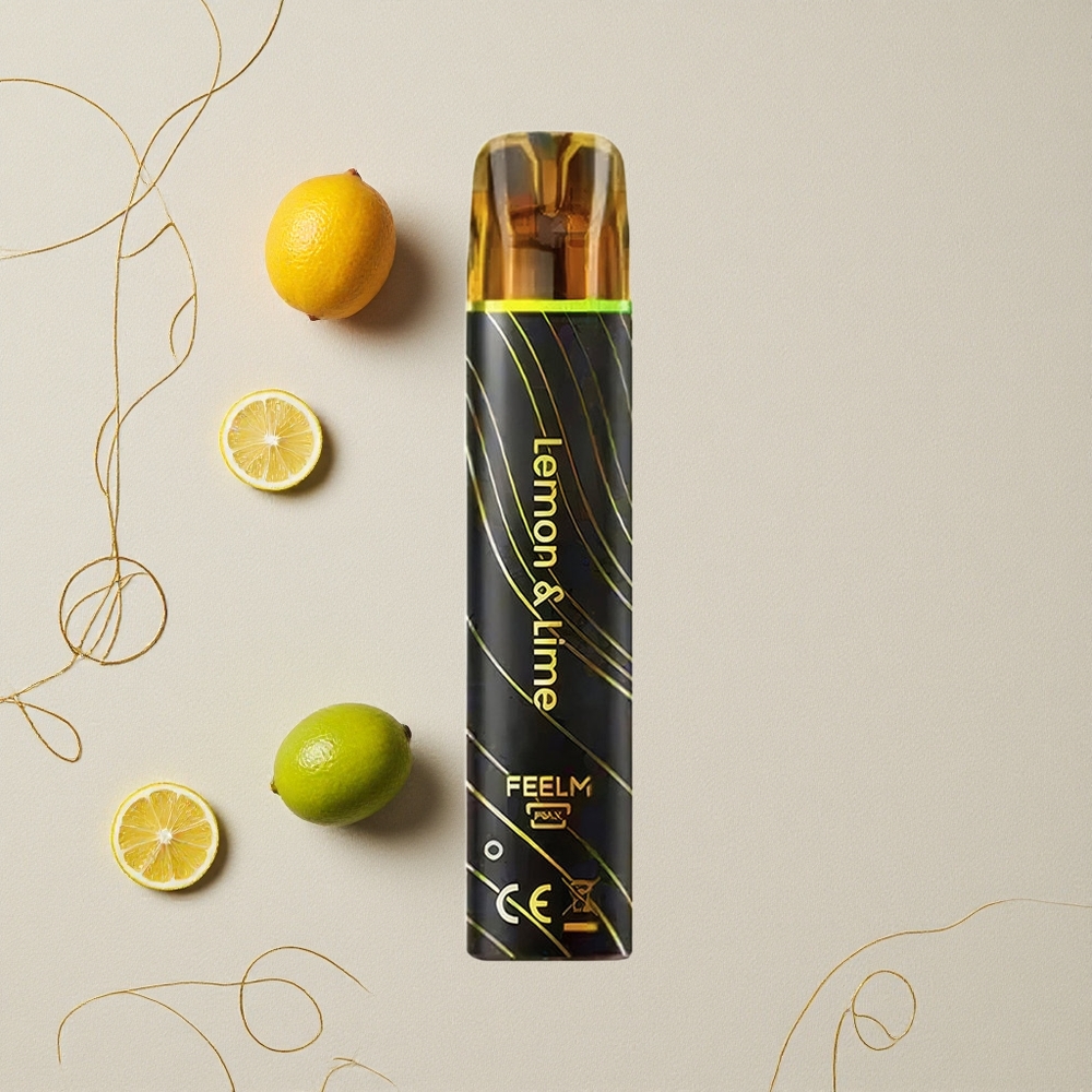 Limone & Lime JNR Black&Golden 800 Puff 550mAh Capacità della Batteria all'ingrosso Italia