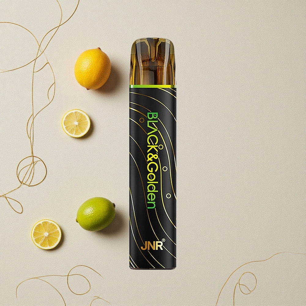 Limone & Lime JNR Black&Golden 800 Puff 550mAh Capacità della Batteria all'ingrosso Italia