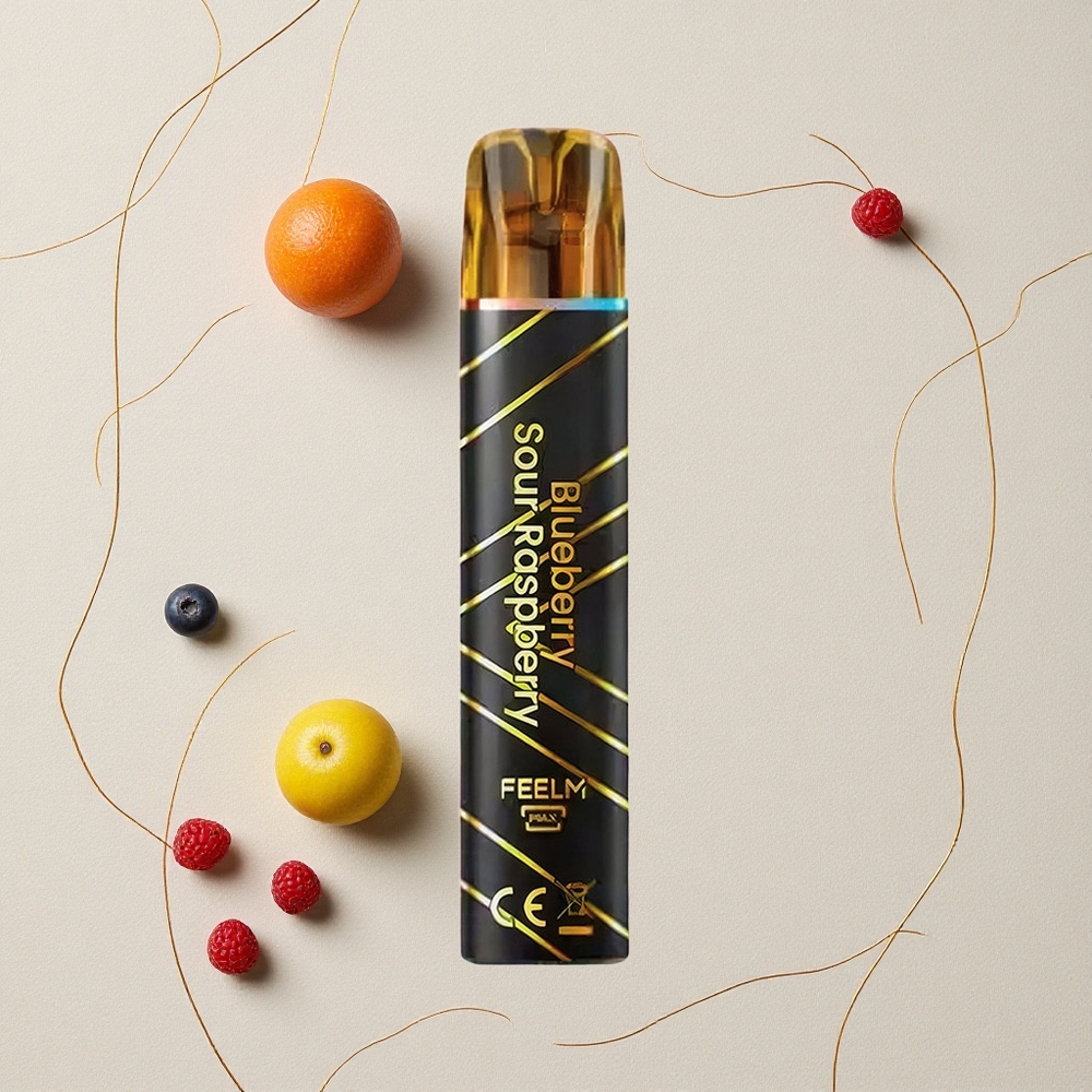 Mirtillo Acido Lampone JNR Black&Golden 800 Puff 2ml Capacità E-Liquido all'ingrosso Italia