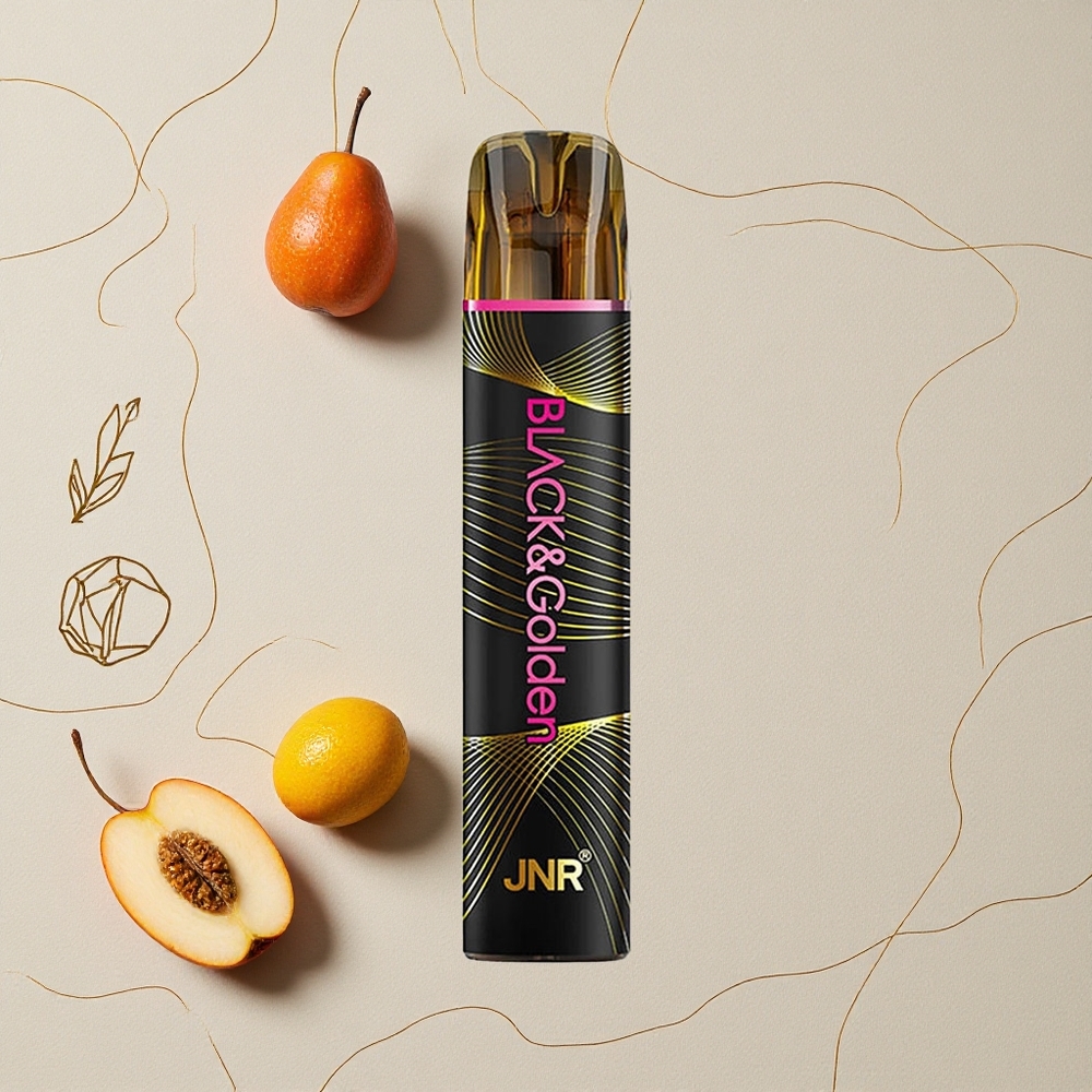 Nero&Dorato JNR Black&Golden 800 Puff Capacità Batteria 550mAh all'ingrosso Italia