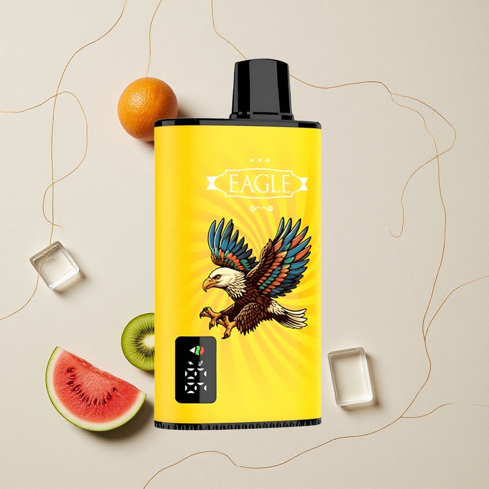 Kiwi Anguria Ghiaccio JNR EAGLE Smart 23000 Puffs Schermo Digitale Batteria 750mAh all'ingrosso Italia