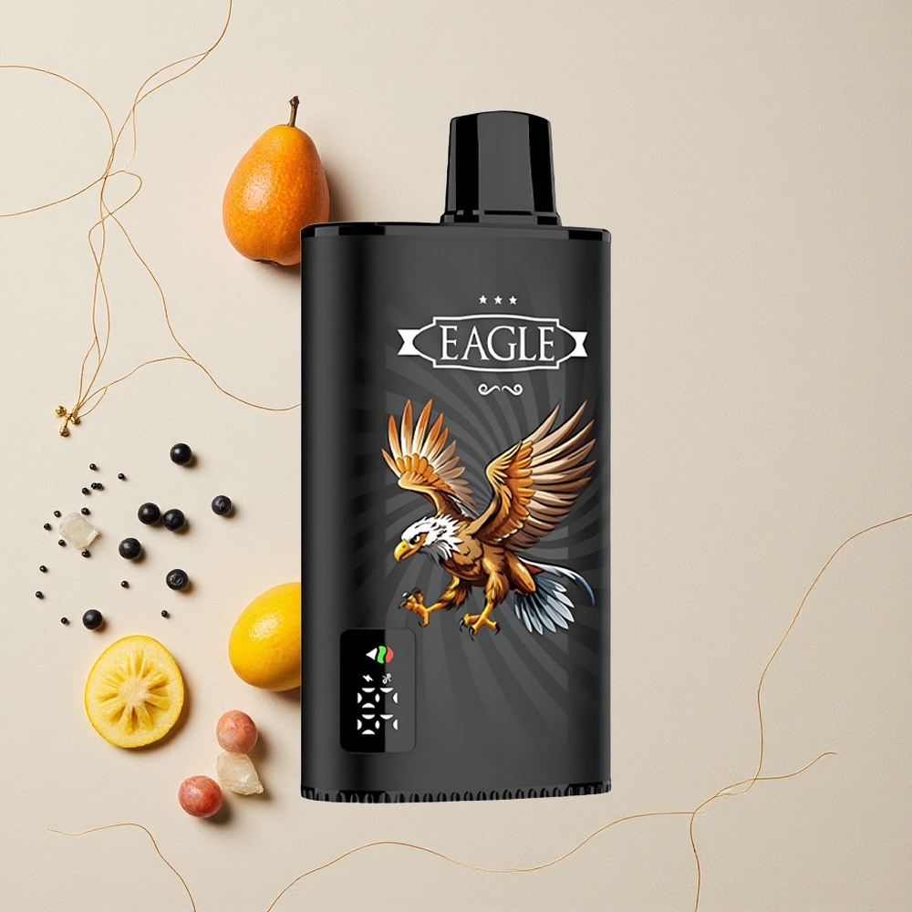 Mango Ghiaccio Ribes Nero JNR EAGLE Smart 23000 Puffs Ricarica Tipo-C 25ml Capacità di e-Liquido all'ingrosso Italia