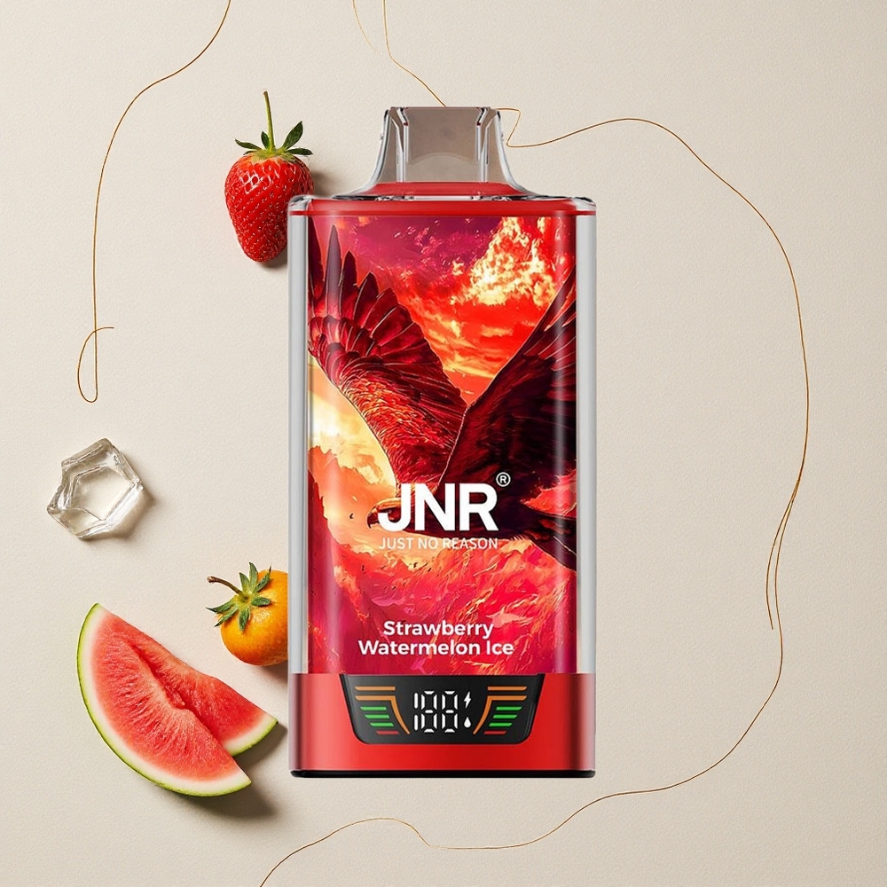 Fragola Anguria Ghiaccio JNR Falcon Pro 28000 Puff 30ml Pre-Riempiuto 950mAh all'ingrosso Italia