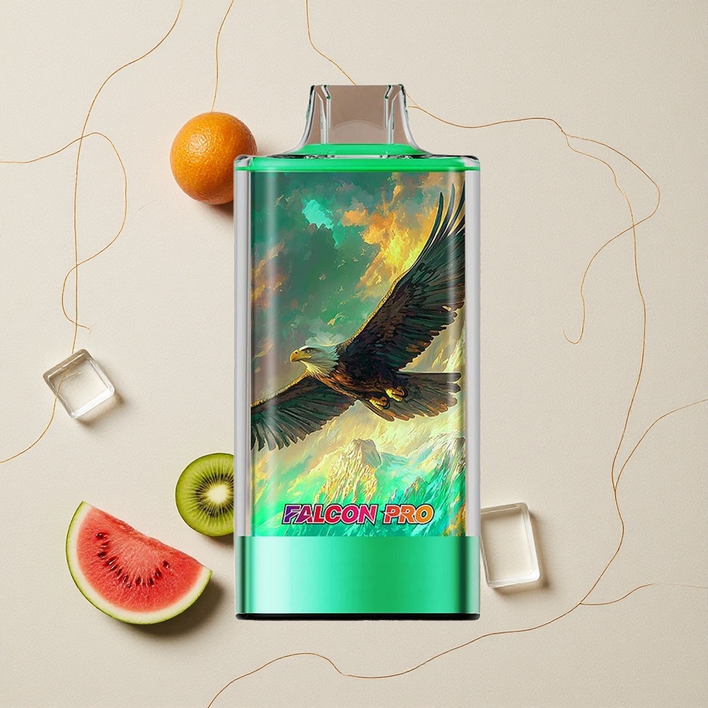 Kiwi Anguria Ghiaccio JNR Falcon Pro 28000 Disposable Vape 30ml Capacità Pre-Riempiuta 950mAh Capacità Batteria all'ingrosso Italia