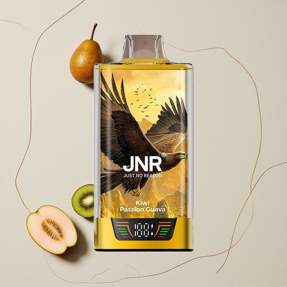 Kiwi Passion Guava JNR Falcon Pro 28000 Disposable Vape 30ml Capacità Pre-Riempiuta 950mAh Capacità della Batteria all'ingrosso Italia