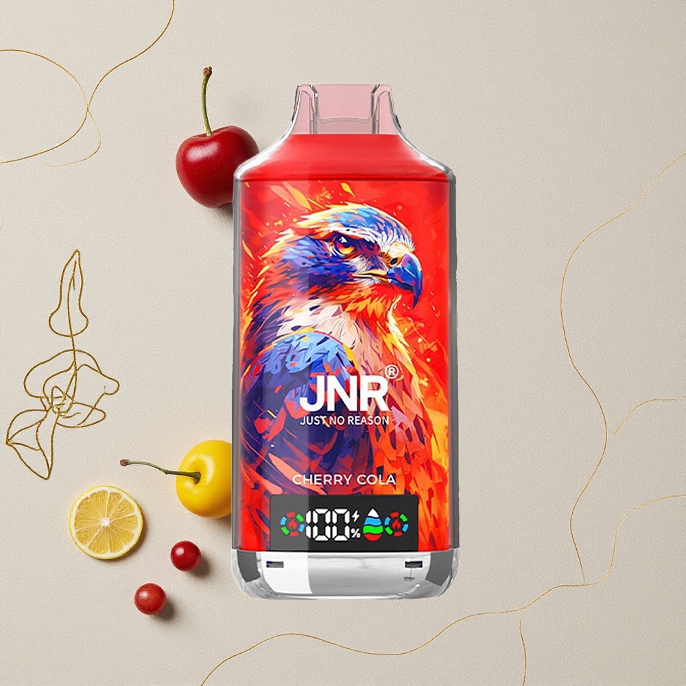 Ciliegia JNR Falcon X 18000 Puffs 24ml E-Liquido 750mAh Batteria all'ingrosso Italia