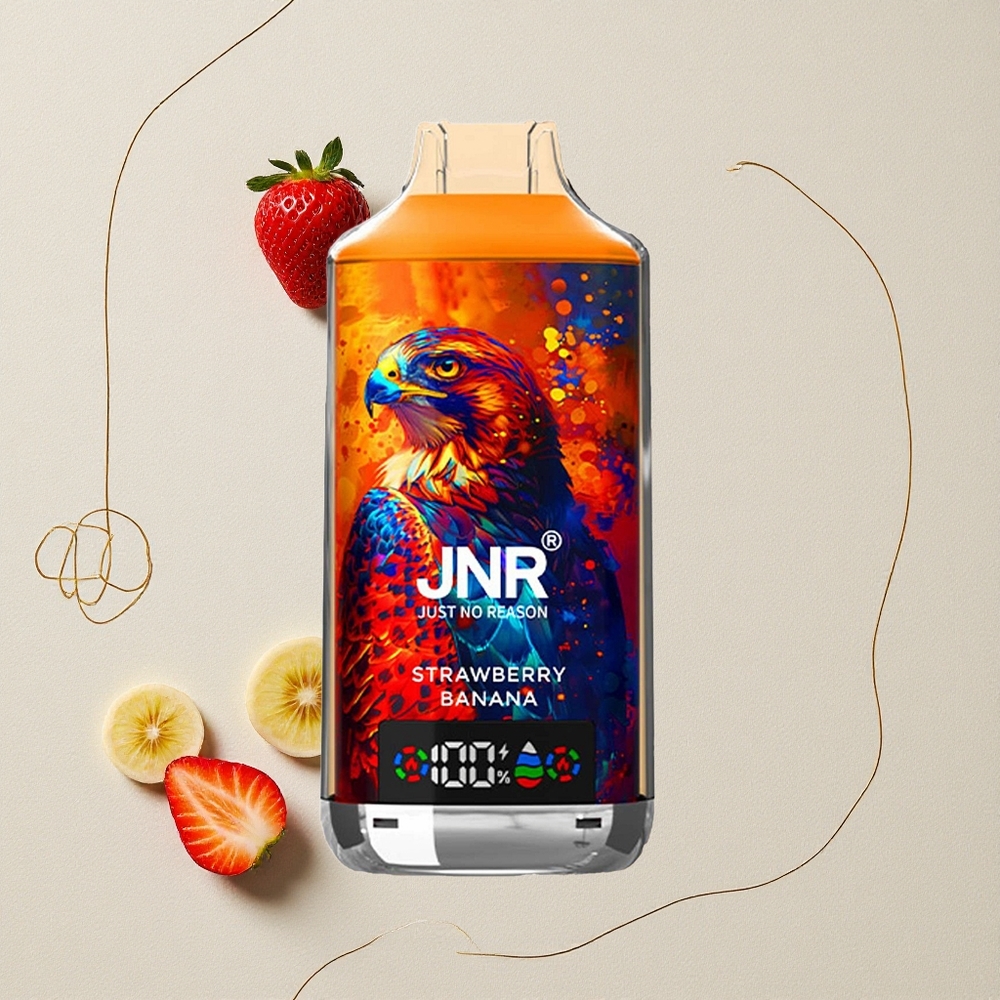 Fragola Banana JNR Falcon X 18000 Puffs Capacità della Batteria 750mAh Tipo-C Ricarica Rapida all'ingrosso Italia