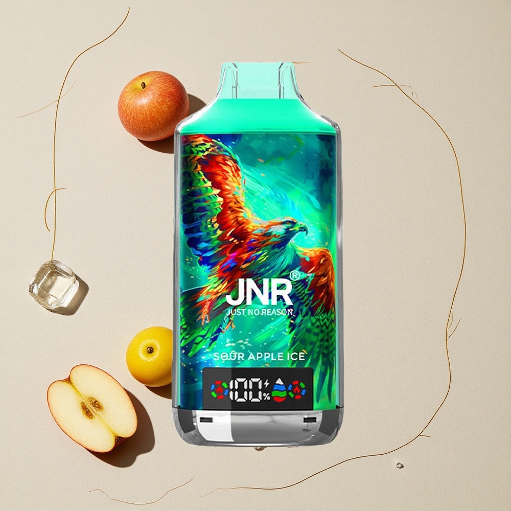 Mela Acida Ghiaccio JNR Falcon X 18000 Puffs 750mAh 24ml all'ingrosso Italia