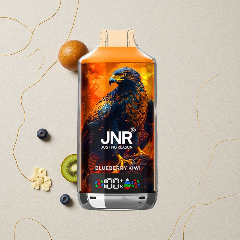 Mirtillo Kiwi JNR Falcon X 18000 Puffs 24ml 750mAh all'ingrosso Italia