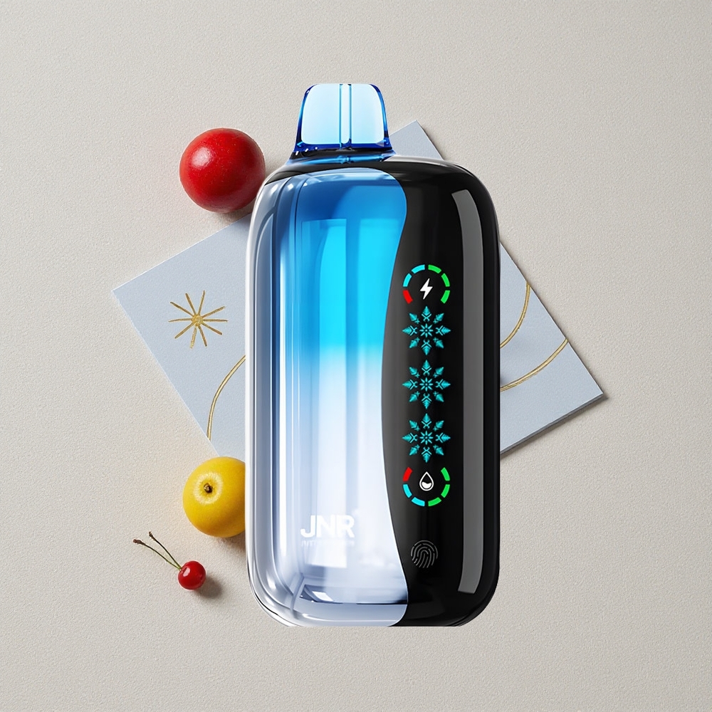 Esplosione di Ciliegia Blu JNR Flex Ice 21000 Puffs con Schermo Tattile e Contenuto di Nicotina 0%,2%,3%,5% all'ingrosso Italia