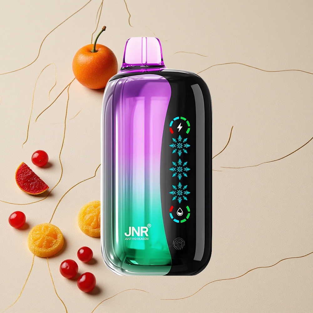 Gummies Ciliegia Acida JNR Flex Ice 21000 Puff Schermo Touch all'ingrosso Italia
