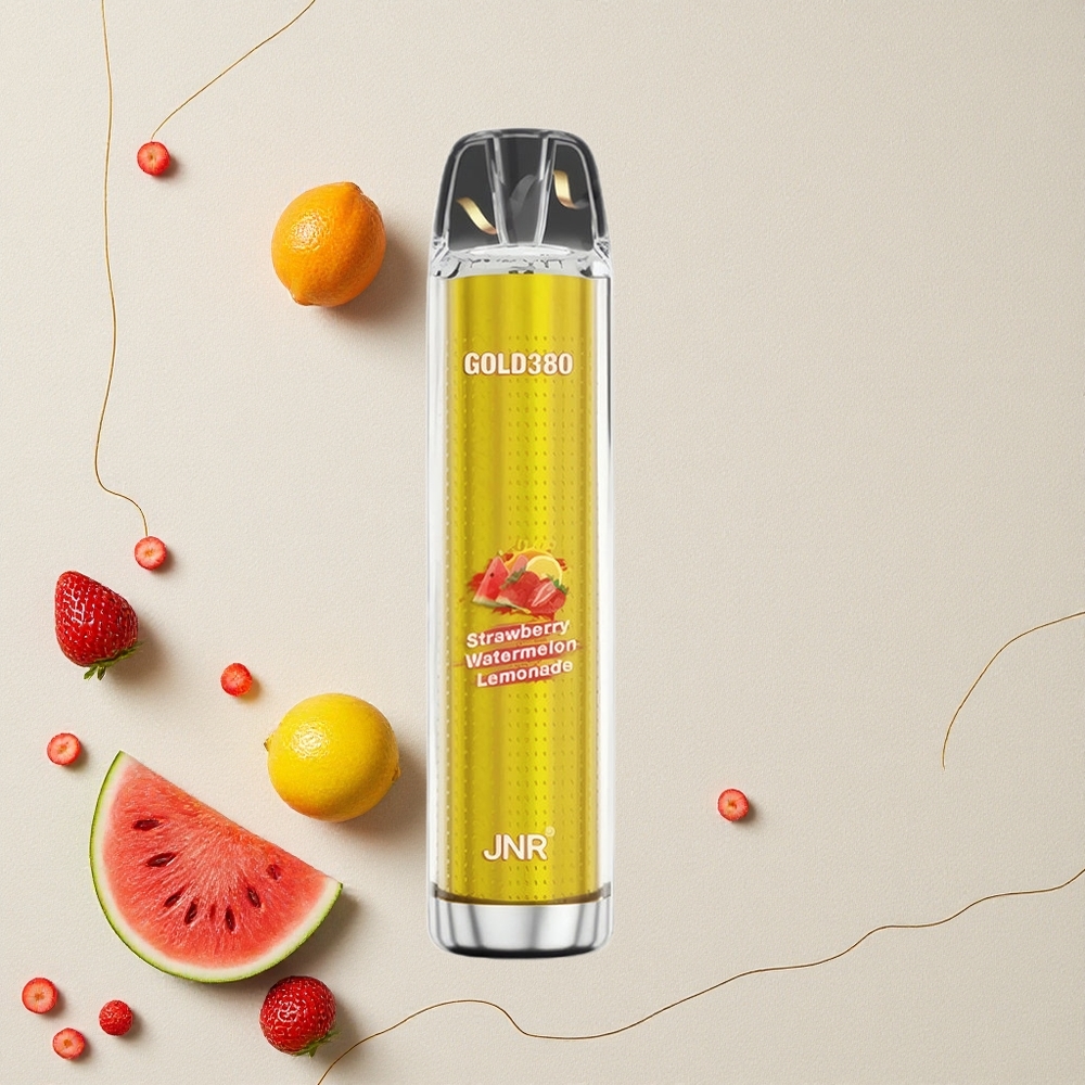 Fragola Anguria Limonata JNR Gold380 6000 Puff Capacità Batteria 1500mAh all'ingrosso Italia