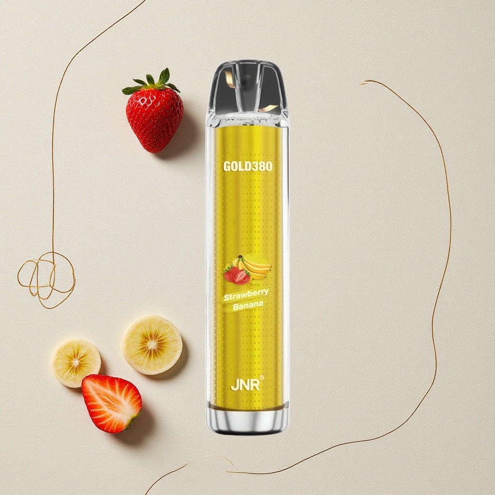 Fragola Banana JNR Gold380 6000 Puff Capacità della Batteria 1500mAh all'ingrosso Italia