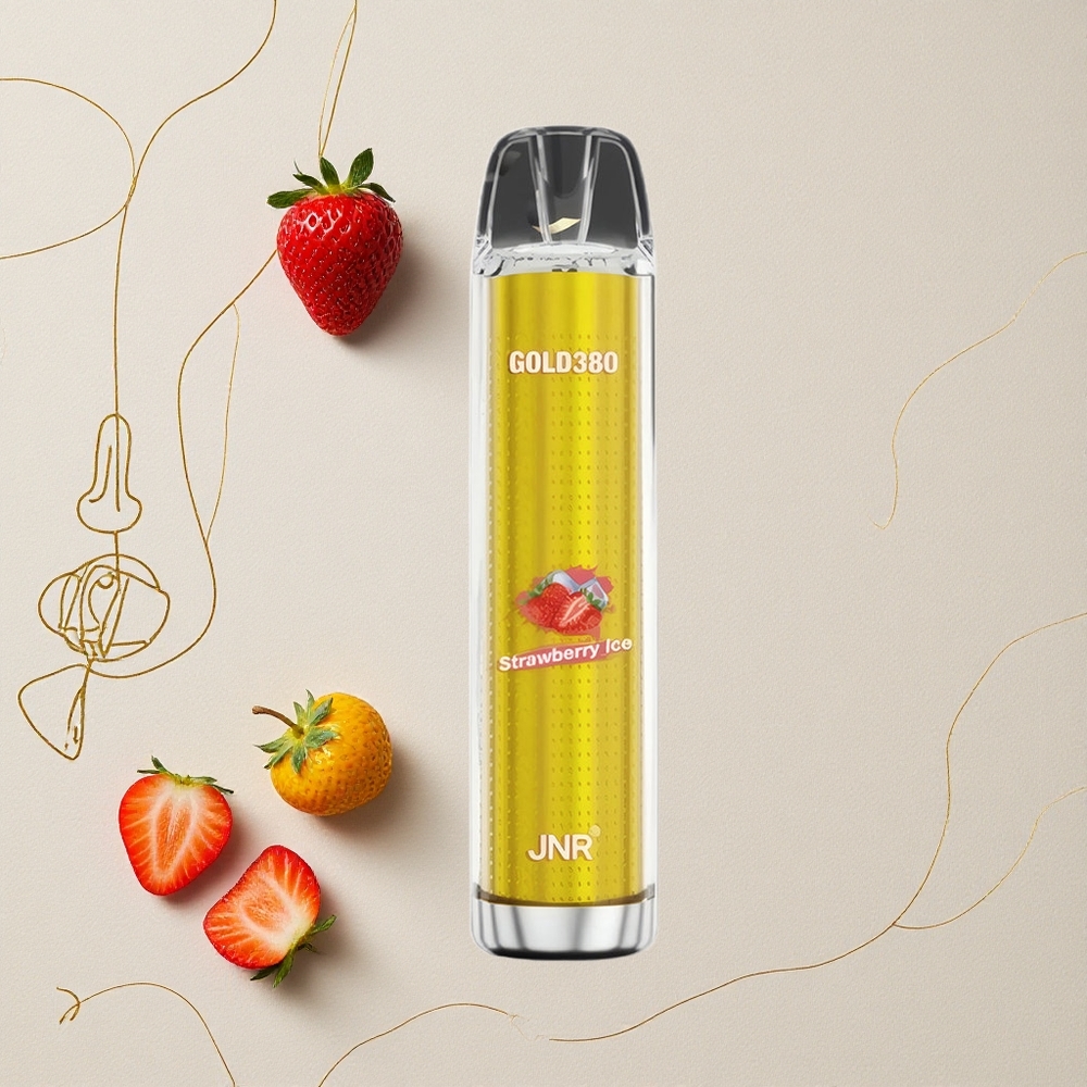 Fragola Ghiaccio JNR Gold380 6000 Puff Capacità della Batteria 1500mAh all'ingrosso Italia